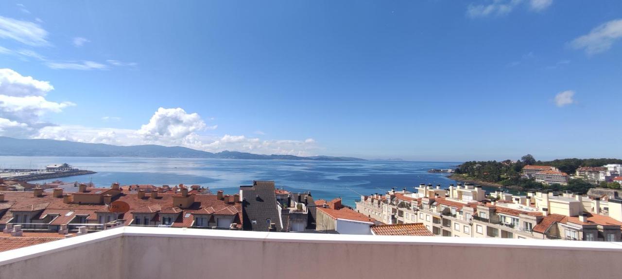 Atico Con Amplia Terraza Y Espectaculares Vistas Apartment Sanxenxo Exterior photo